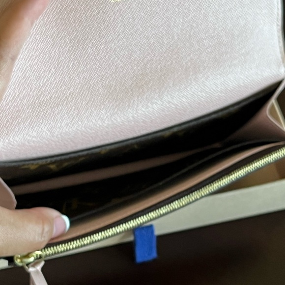 Louis Vuitton Brown and Pink Wallet - Picture 3 of 8